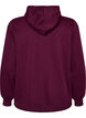 Hupullinen collegepaita vetoketjulla ja taskuilla, Violetti, Packshot image number 1