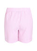 FLASH – Raidalliset shortsit korkealla vyötäröllä, Vaaleanpunainen, Packshot image number 1