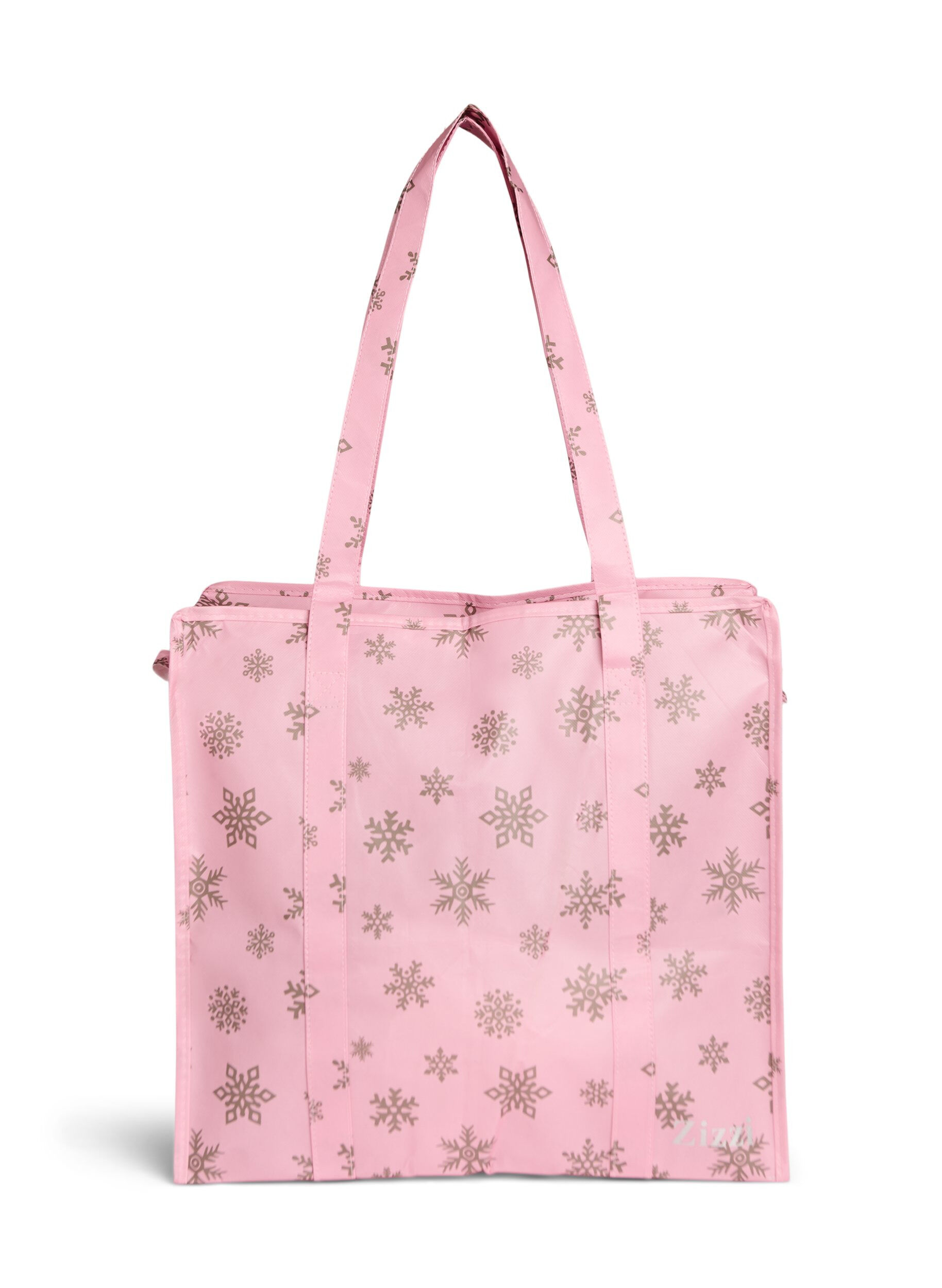 Zizzi Ostoskassi vetoketjulla, Punainen, Packshot image number 1