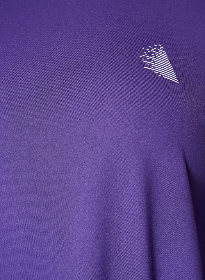 Treenipusero 3/4-hihoilla, Violetti, Packshot image number 2