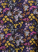 Lyhyt a-linjainen mekko kukkakuviolla, Sininen, Packshot image number 2