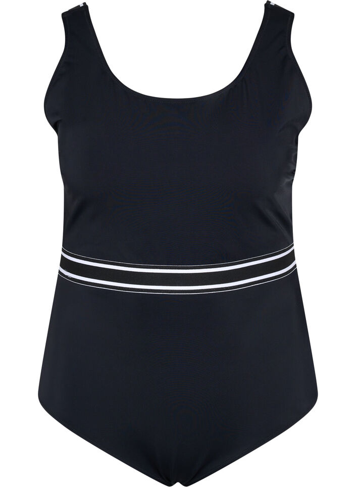 Uimapuku pyöreällä pääntiellä, Black, Packshot image number 0
