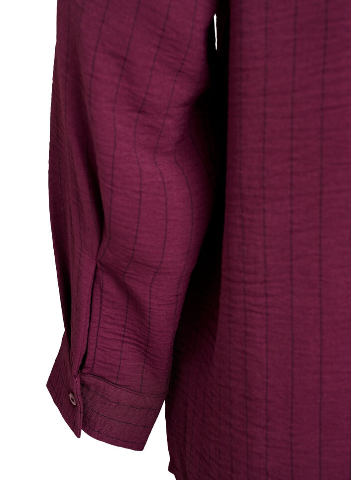 Raidallinen paitapusero, Punainen, Packshot image number 3