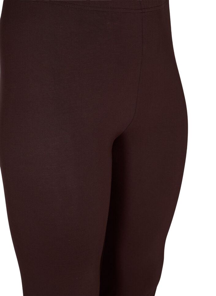 Perusleggingssit viskoosista, Ruskea, Packshot image number 2