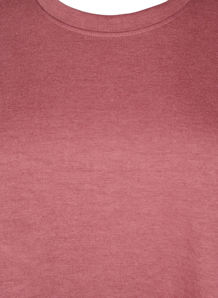 FLASH - Collegepaita pyöreällä pääntiellä, Ruskea, Packshot image number 2