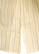 Raidallinen pusero rento istuvuus, Keltainen, Packshot image number 3