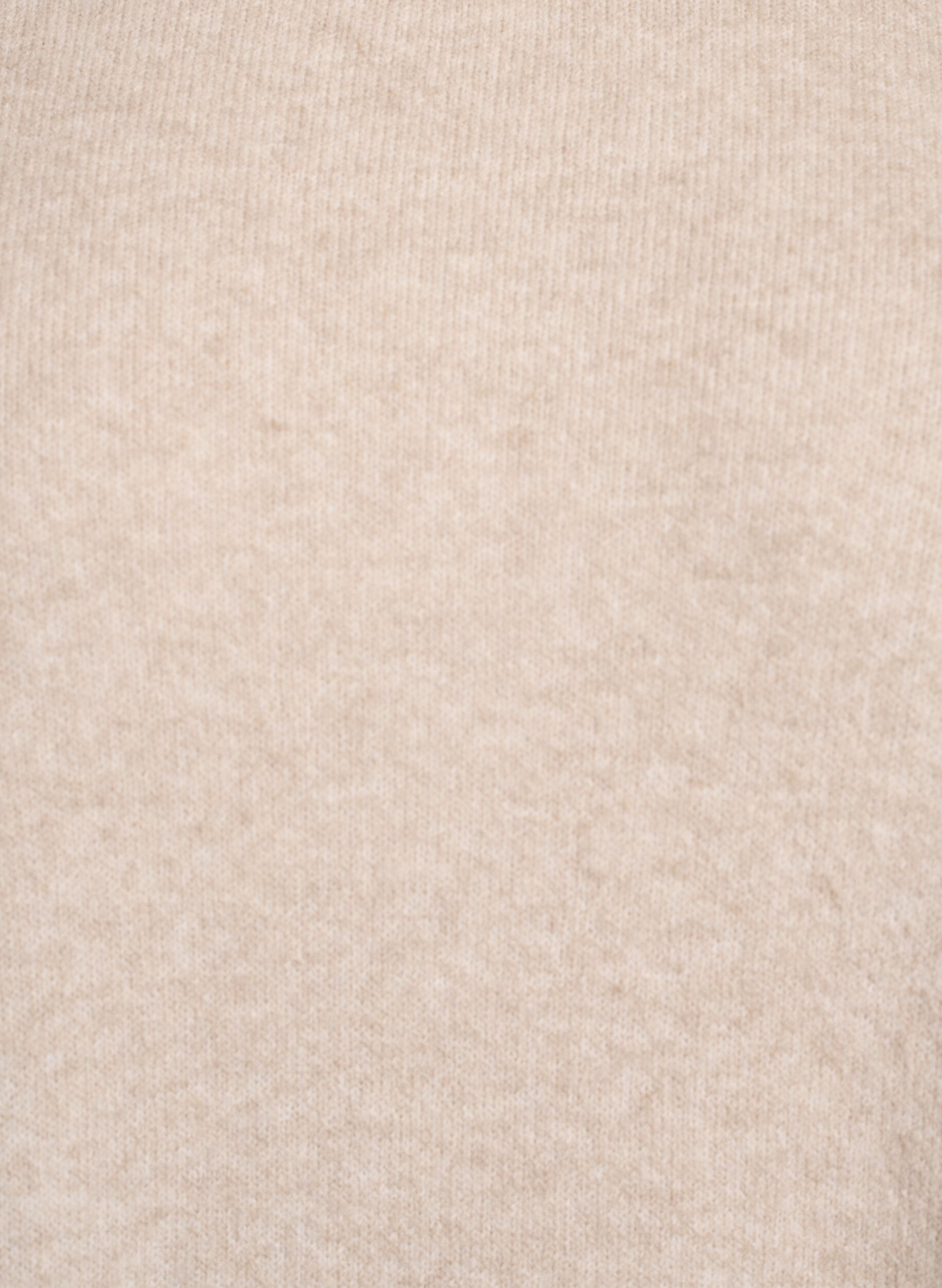 Zizzi Lyhyt hihaton neulemekko, Beige, Packshot image number 2