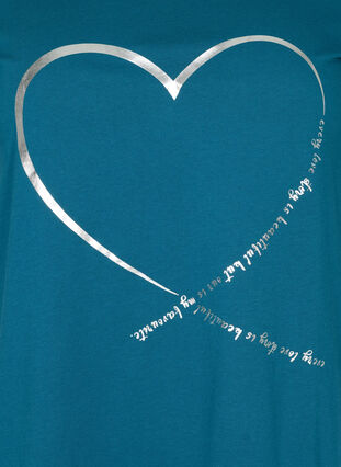 T-paita printillä, Blue Coral, Packshot image number 2
