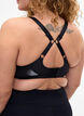 CORE, HIGH SUPPORT WIRE BRA - Kaarituelliset urheilurintaliivit, Musta, Model image number 3