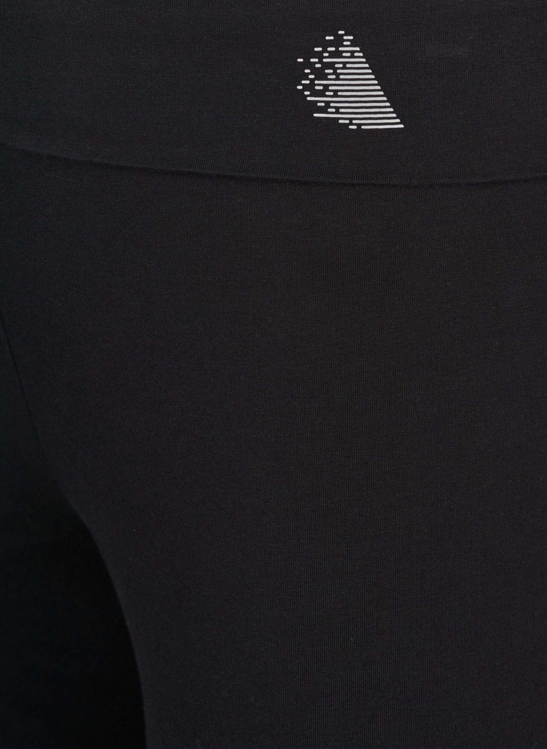 ZizziPuuvillaiset treenihousut , Musta, Packshot image number 2