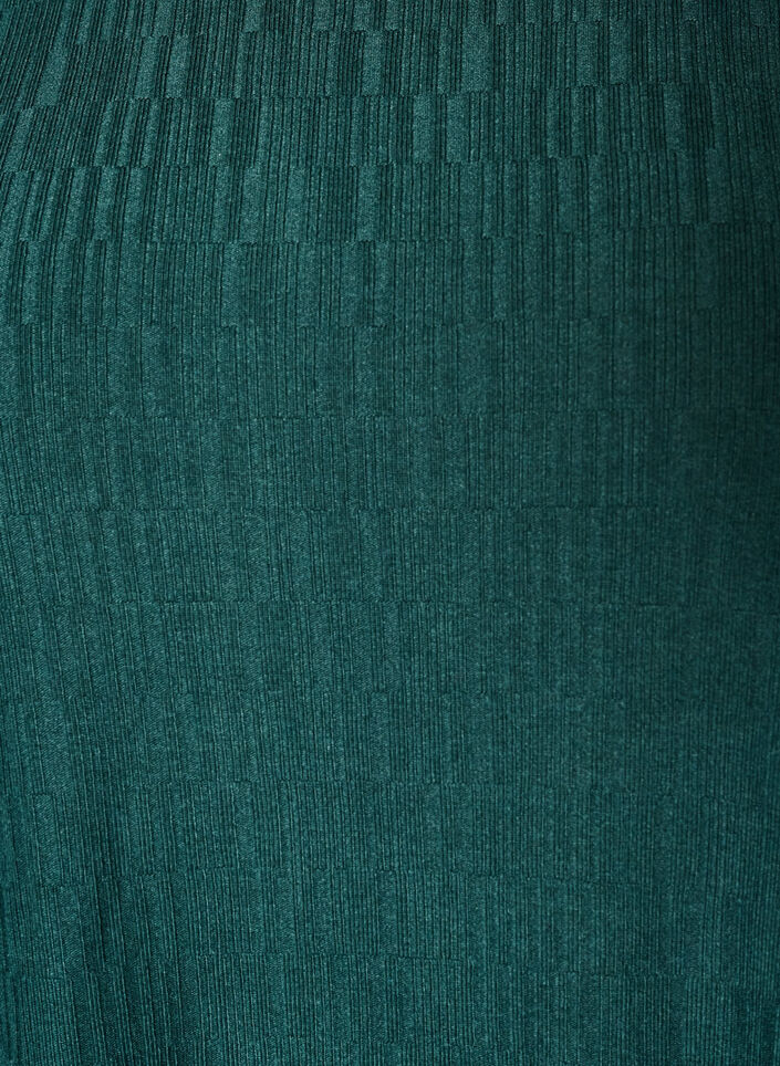 Mekko ilmapallomaisella siluetilla ja rakenteella, Vihre&auml;, Packshot image number 2