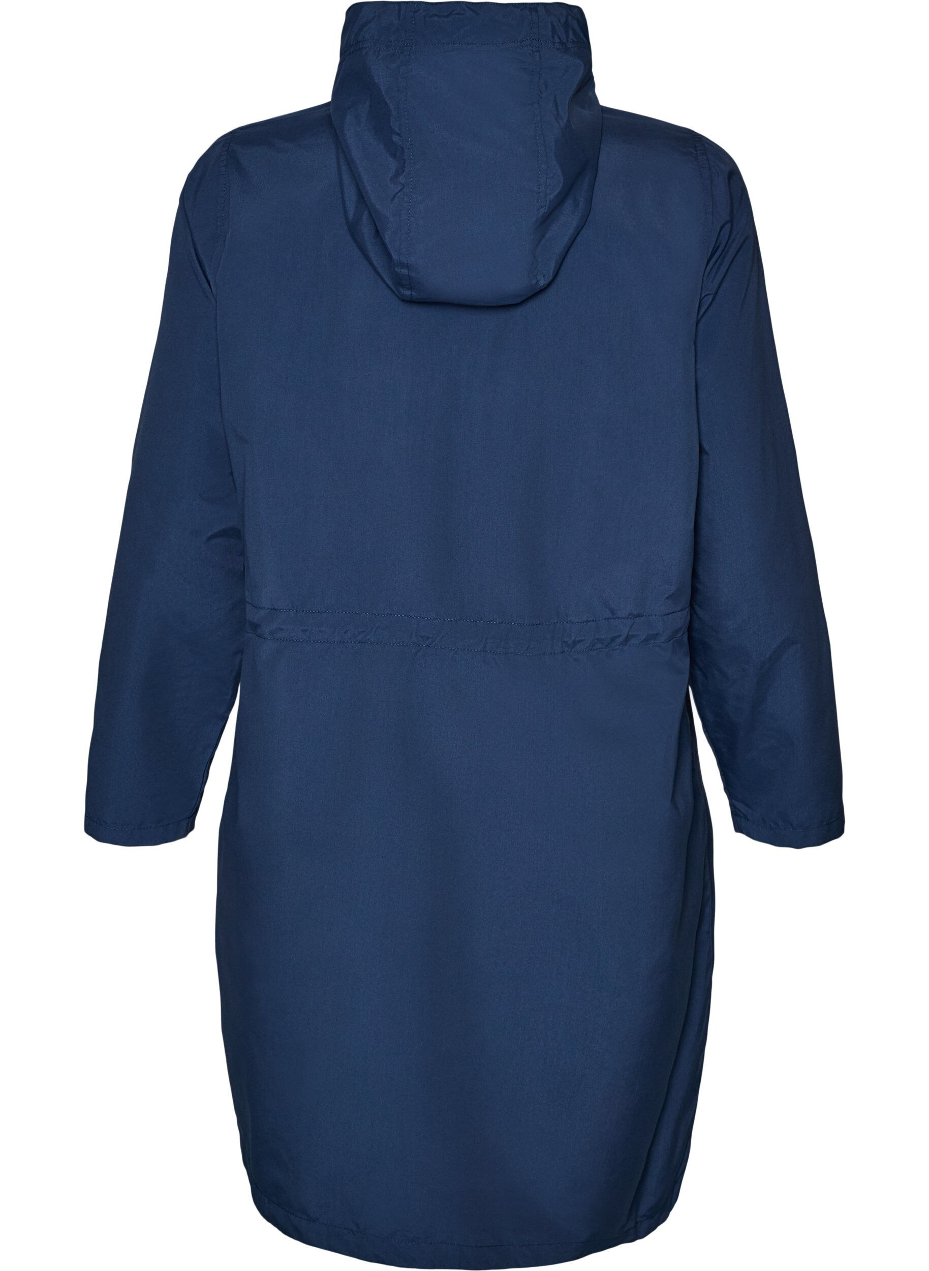 ZizziKevyt hupullinen parka, Sininen, Packshot image number 1
