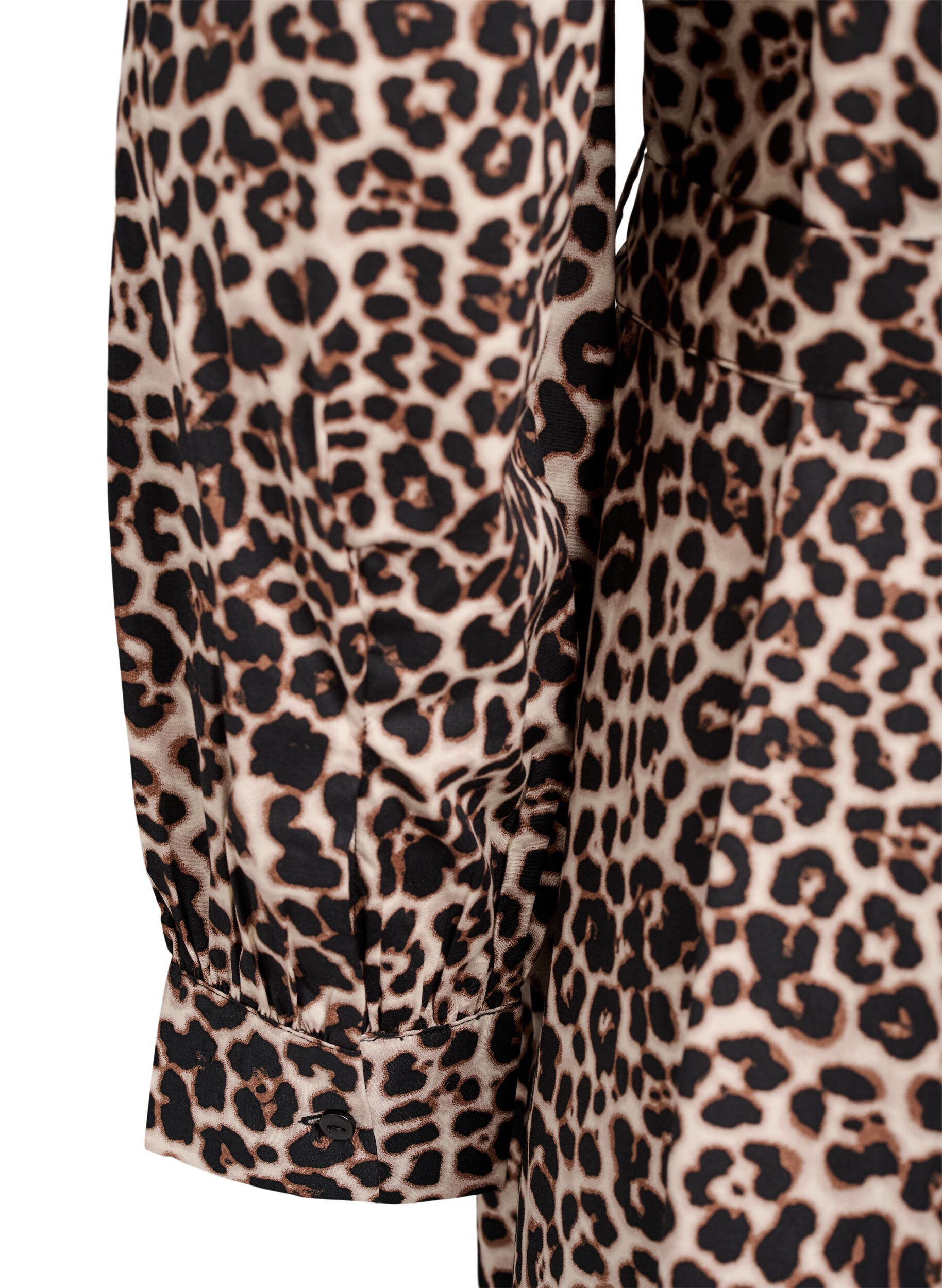 Zizzi Mekko luomupuuvillasta solmittavalla vy&ouml;ll&auml;, Ruskea, Packshot image number 3