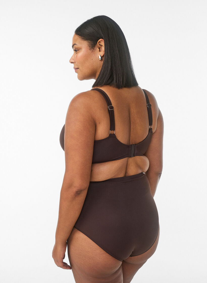 Korkeavy&ouml;t&auml;r&ouml;inen bikinialaosa, Ruskea, Model image number 1