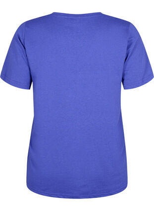 FLASH - T-paita v-pääntiellä, Royal Blue, Packshot image number 1