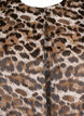 Jacquard Leo -takki puff-hihoilla, Brown Leo AOP, Packshot image number 2