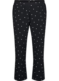 FLASH - Suorat housut, Musta