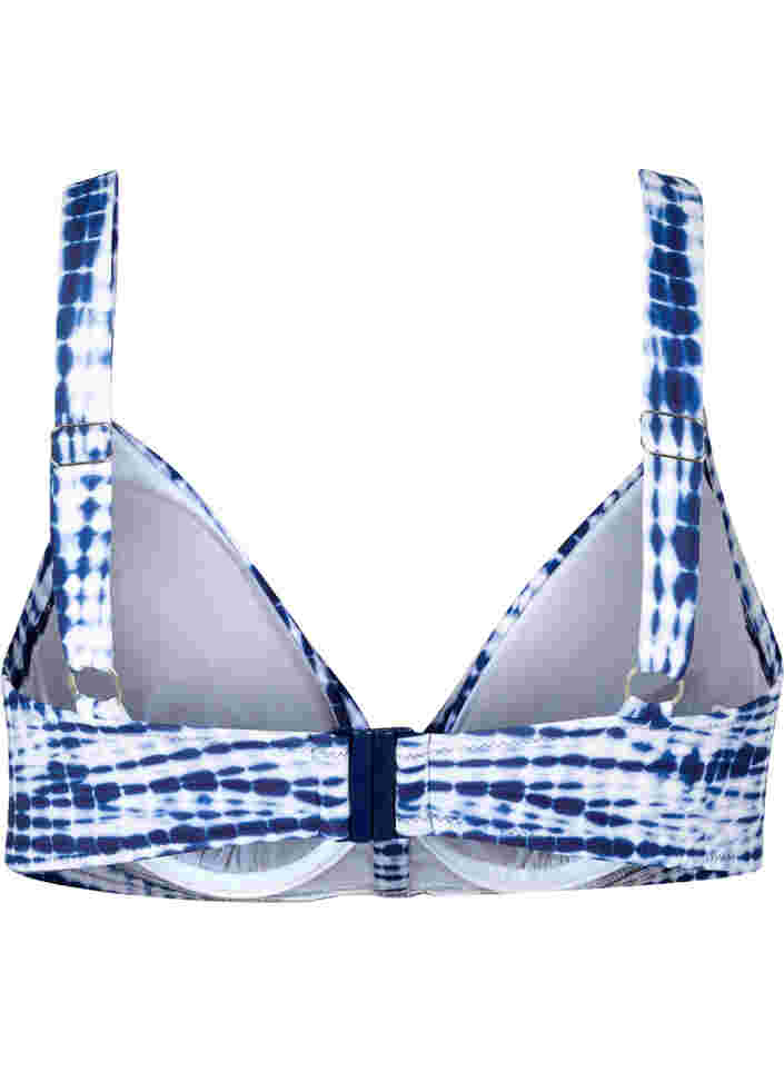 Kaarituellinen bikiniyläosa kuosilla , Tie Dye Print, Packshot image number 1