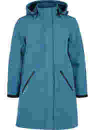 Pitkä hupullinen softshell-takki, Stargazer Solid