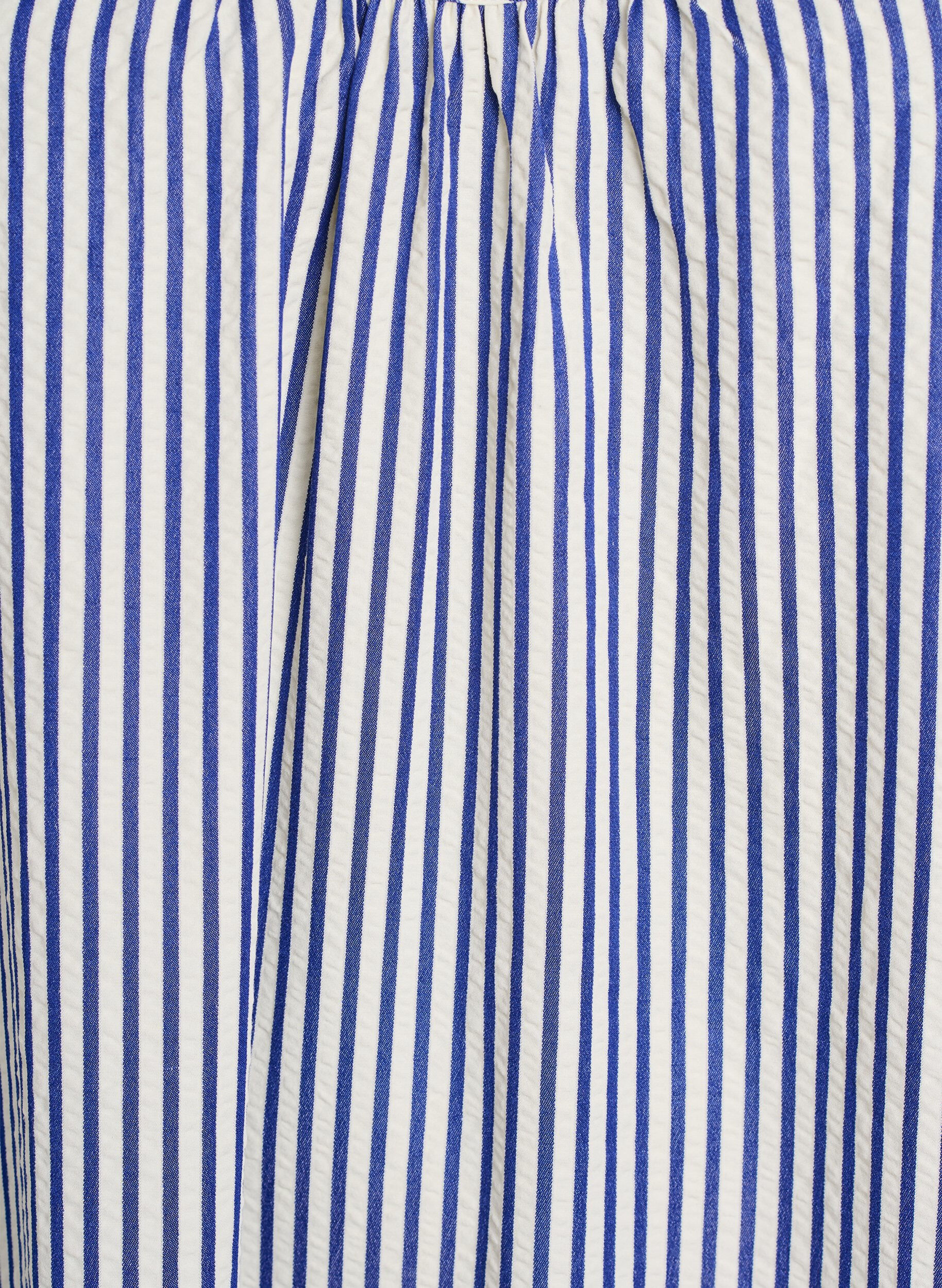 ZizziRaidallinen ja A-linjainen kes&auml;mekko, Sininen, Packshot image number 2
