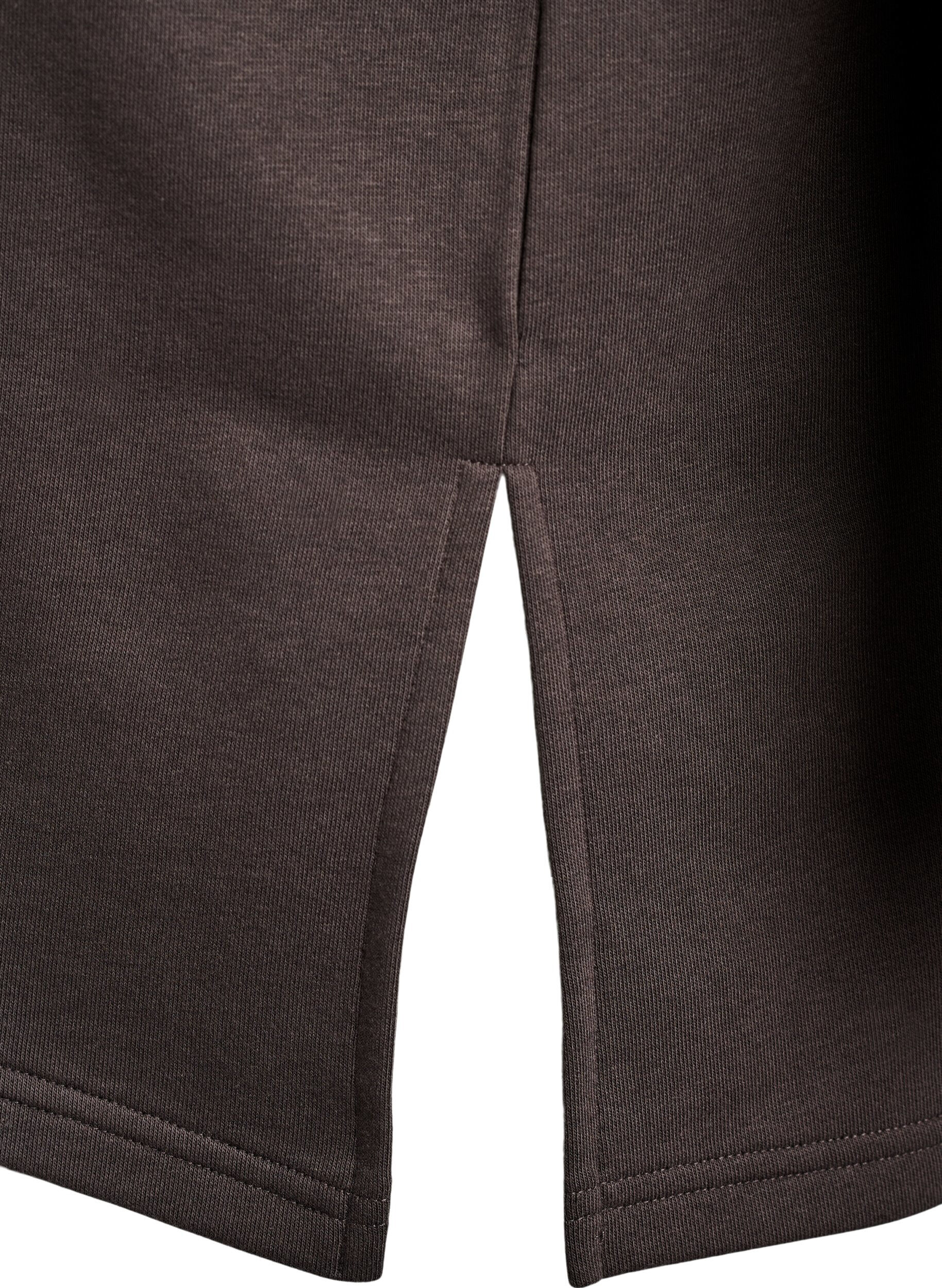 Zizzi Oversize college-T-paita, Ruskea, Packshot image number 3