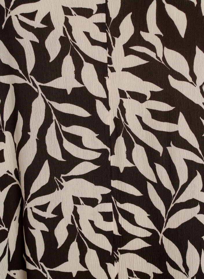 Hihaton A-linjainen maksimekko V-p&auml;&auml;ntiell&auml;, Ruskea, Packshot image number 2