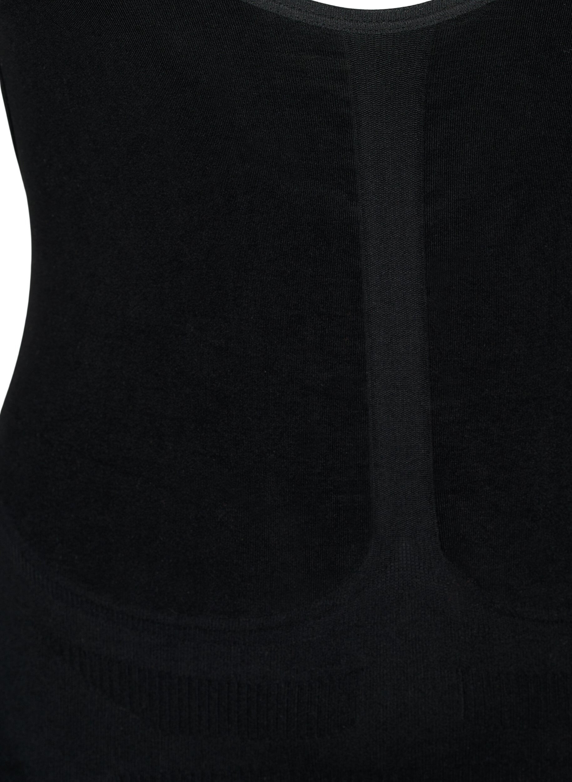 Zizzi Shapewear-toppi, Musta, Packshot image number 2
