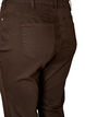 Ellen bootcut-farkut v&auml;rillisest&auml; denimist&auml;, Ruskea, Packshot image number 3