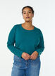 Perus jersey -paita pitkilla hihoilla, Vihre&auml;, Model image number 0