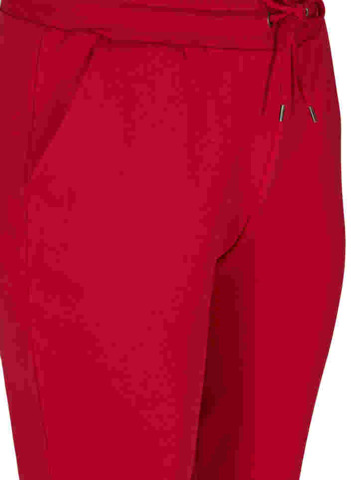 Väljät collegehousut taskuilla , Red, Packshot image number 2