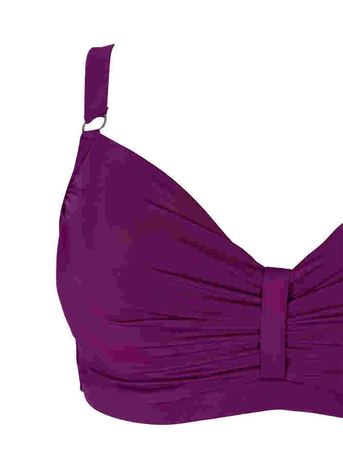 Bikiniyläosa kaarituella, Dark Purple, Packshot image number 2