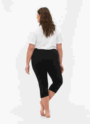 FLASH - 2 kpl 3/4-pituisia leggingsejä, Black/Black, Model image number 1