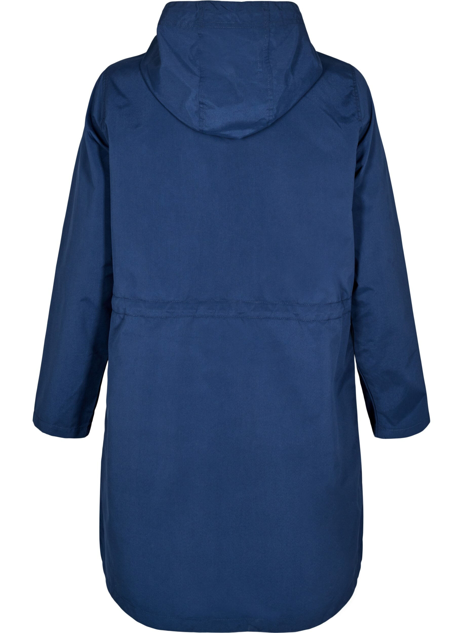 Zizzi FLASH - Kevyt hupullinen parka, Sininen, Packshot image number 1