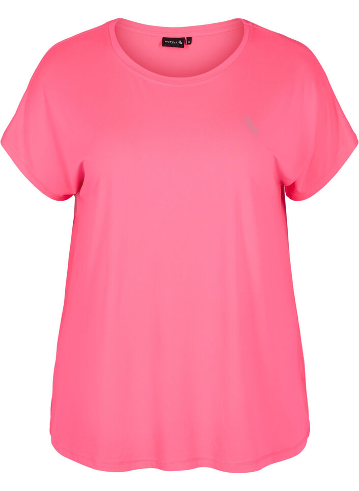 T-paita, Neon pink, Packshot image number 0