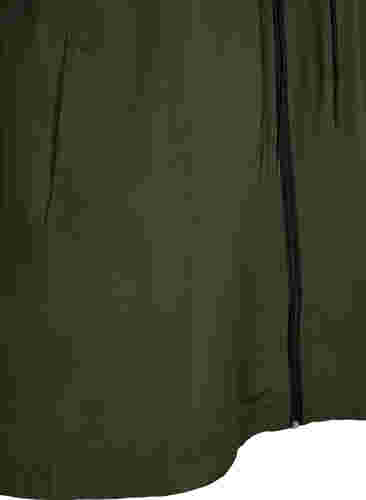 FLASH - Vettähylkivä parkatakki hupulla, Black Ink, Packshot image number 3
