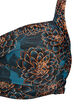 Toppi, jossa on toppaukset ja printti, Sininen, Packshot image number 2