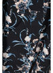 Lyhythihainen puuvillamekko kuosilla, Sininen, Packshot image number 3