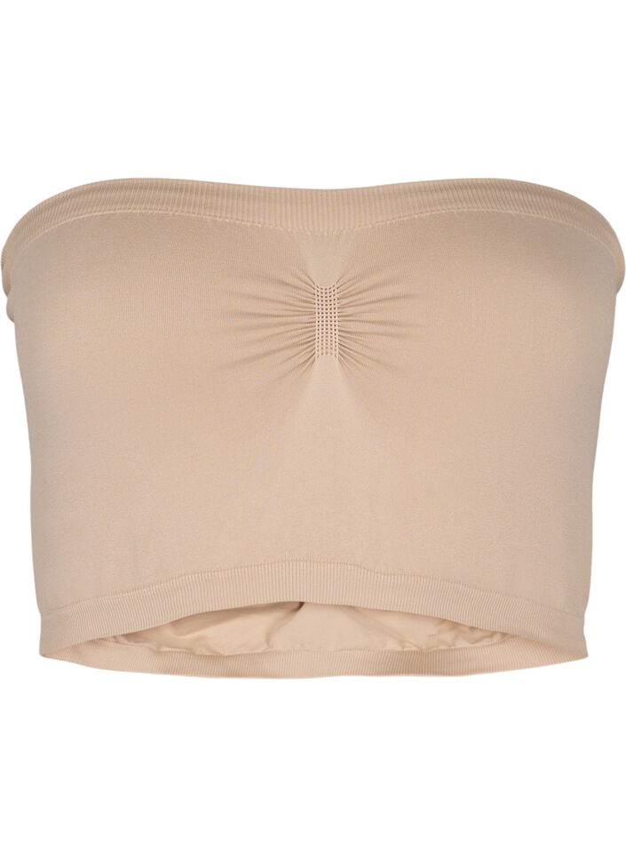 Bandeau-rintaliivit , Beige, Packshot image number 0