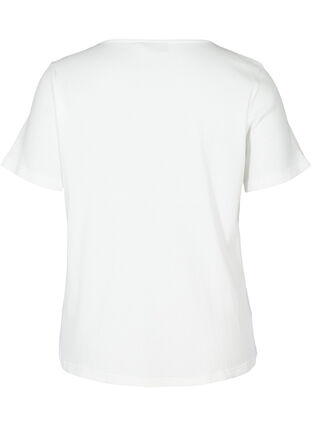 T-paita lyhyillä hihoilla ja v-aukolla, Snow White, Packshot image number 1
