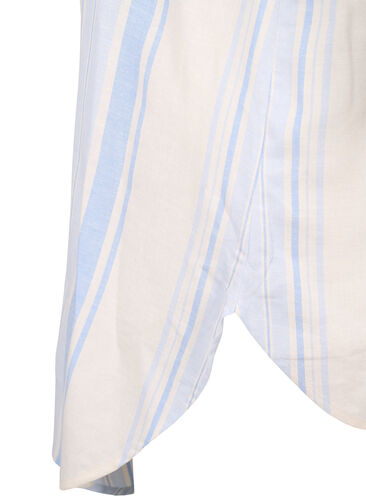 Raidallinen mekko pitkillä hihoilla, Birch w. Stripes, Packshot image number 3