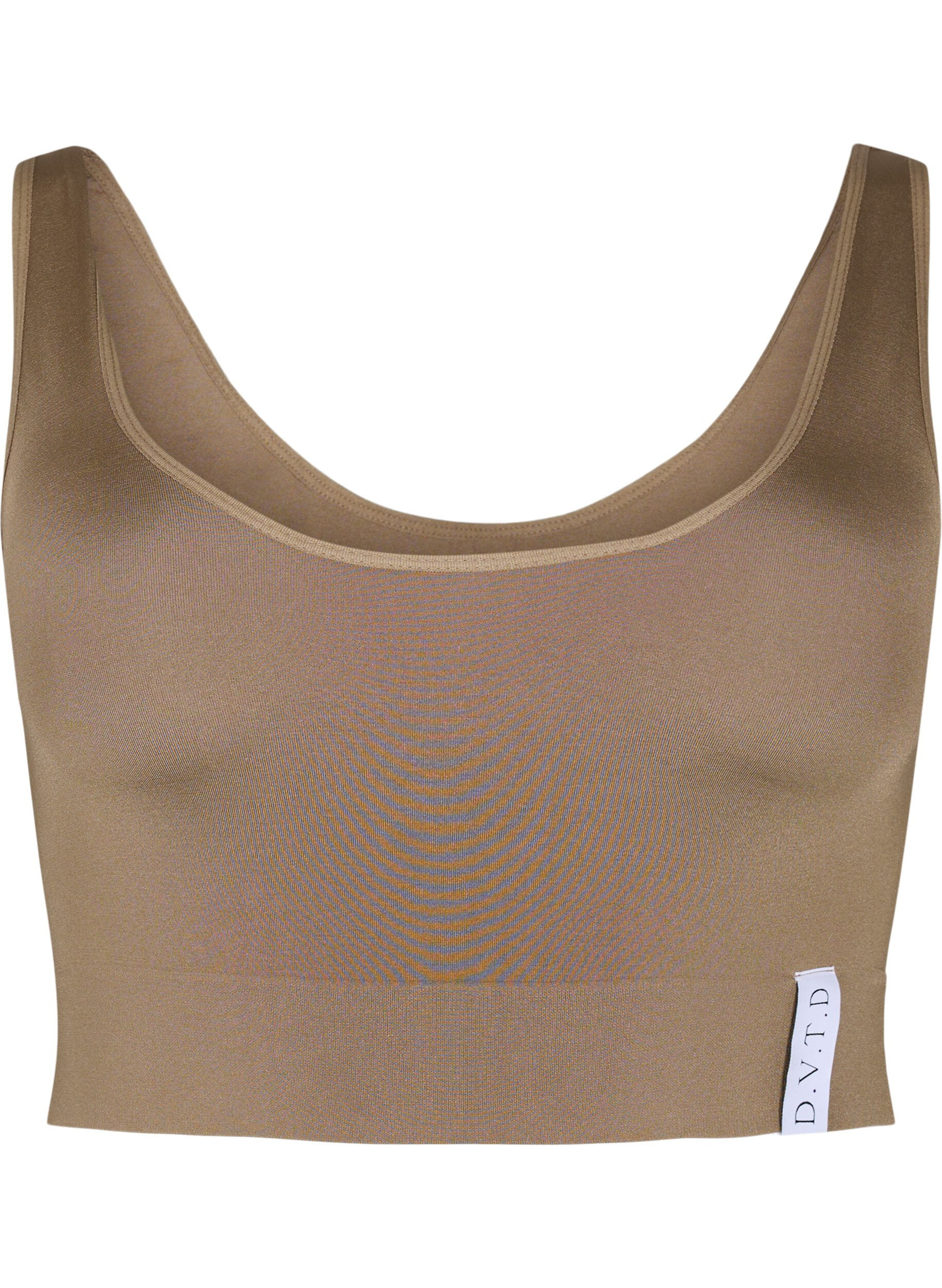 Zizzi Saumattomat rintaliivit py&ouml;re&auml;ll&auml; p&auml;&auml;ntiell&auml;, Driftwood, Packshot image number 0