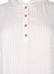 Lyhythihainen hupullinen viskoositunika, White Natural Stripe, Packshot image number 2