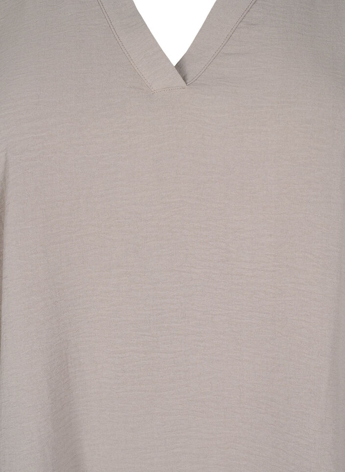 Pusero 3/4-hihoilla, Beige, Packshot image number 2
