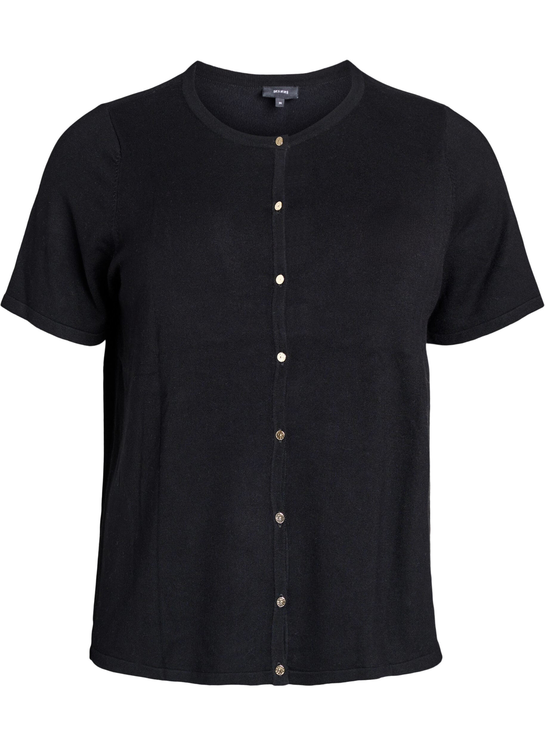 Lyhythihainen neuletakki viskoosista