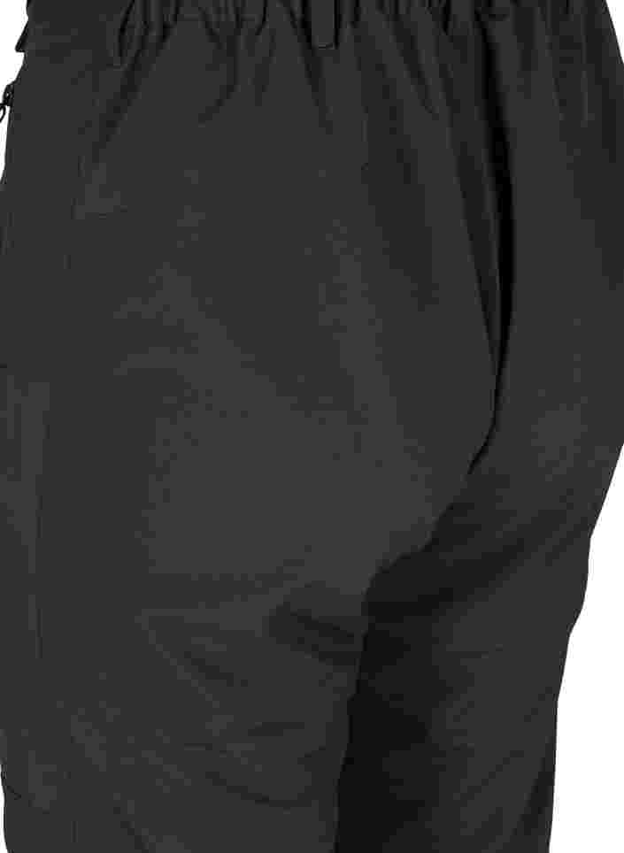 Vaellushousut taskuilla, Black, Packshot image number 3