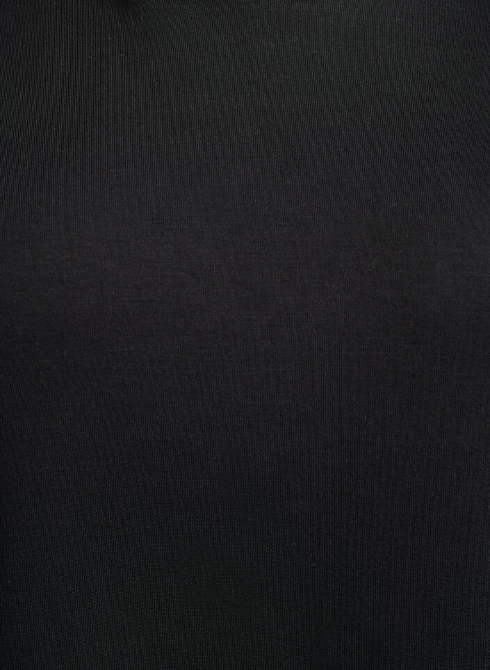 Lyhyt hupparimekko kengurutaskulla, Musta, Packshot image number 2