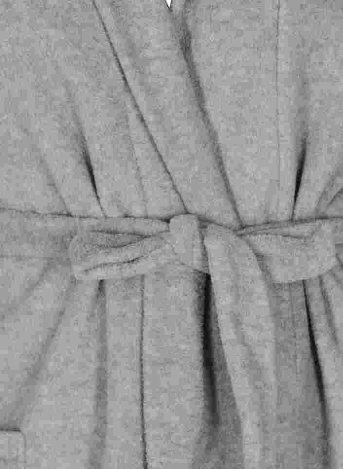 Aamutakki hupulla ja taskuilla , Grey, Packshot image number 2
