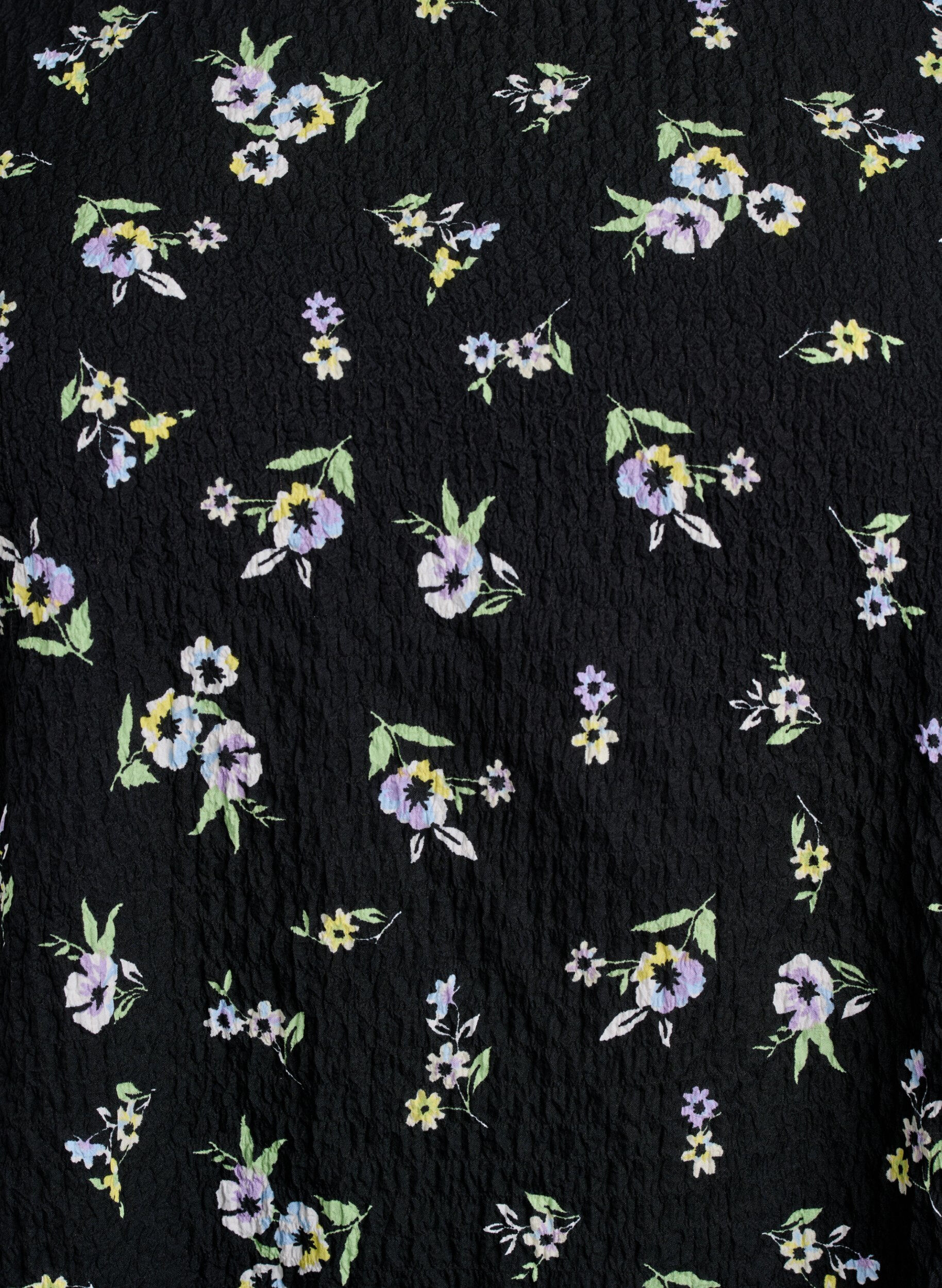 ZizziLyhythihainen pusero tekstuurilla, Musta, Packshot image number 2