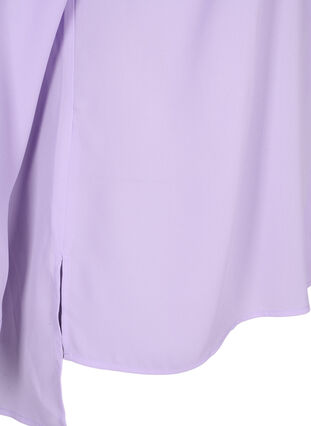 Pitkähihainen paita v-pääntiellä, Purple Rose, Packshot image number 3