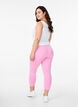 Perus 3/4 leggingsit viskoosista, Vaaleanpunainen, Model image number 2